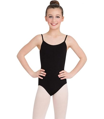 Justaucorps à jupe en maille Candace pour filles, noir – BLOCH Dance