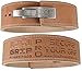 Lever Buckle Weightlifting Belt Real Genuine Leather Individually Handmade Powerlifting & Bodybuilding