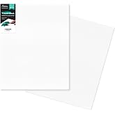 Canvas Boards 2-Pack 16"x20" &ndash; Flat Canvas Panels, Primed Polyester | Rigid Flat Panel, Acid-Free Primed Surface, Warp-Resistant Backing, Smooth Painting Texture, Ideal For Acrylic &amp; Oil Painting