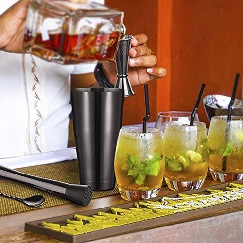 16-teiliges Cocktail-Set, Edelstahl-Cocktail-Set, professionelles Bar-Zubehör-Tool Party-Cocktail-Mixing-Kit inklusive… – Bild 4