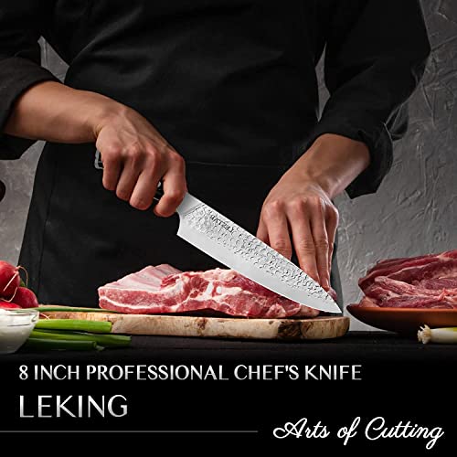Chef Knife Leking German EN1.4116 High Carbon Stainless Steel 8 Inch