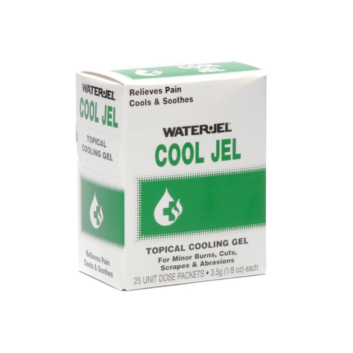Water-Jel Technologies CJ25-600 3.5g Unit Dose Foil Pac