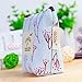 Calico Fabric Portable Purse Pouch Bag,Zipper Enclosure and Durable Exterior,a Lightweight Universal Carrying case for Lipstick Coins Cash Credit Card Headset USB Charger Cable Keys (Pink)