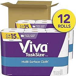 Viva Multi-Surface Cloth Paper Towels, Task Size