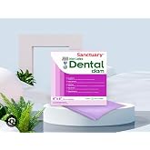 (MADE IN MALAYSIA) LATEX FREE PACK OF 15 Sanctuary Rubber Dental Dam, Non-Latex, Medium Gauge 0.25mm, Spearmint Scented, Powder-Free 6" x 6"