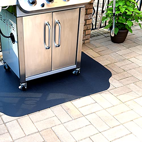 GRILLTEX Under the Grill Protective Deck and Patio Mat, 36 x 50 inches