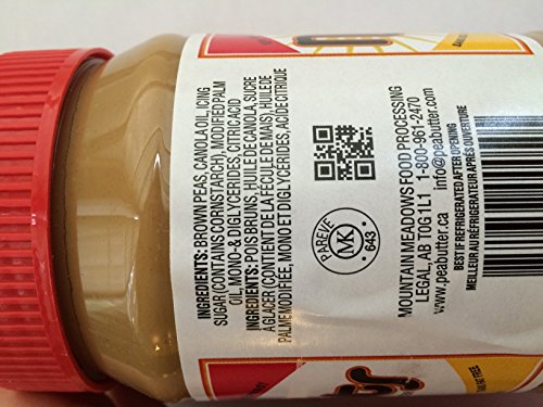 NoNuts Golden Peabutter, Gluten and Nut Free Spread, 18 ounce (Pack of 3)