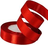 XEANCO Satin Ribbon 20mm 22m Polyester Gift Wrap Wedding Car Decoration