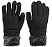 KMystic Women's Thick Knitted Warm Gloves (Black)