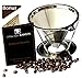 Mona Lisa BARISTA Pour Over Coffee Dripper - Stainless Steel  (Size: 1-2 Cup)