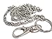 ATLanyards Beautiful Chain Badge Holder - Stainless Steel Id Badge Holder
