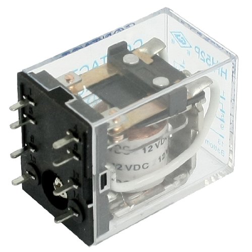 Price tracking for: uxcell 5A DC 12V Coil DPDT 8 Pin PCB ...