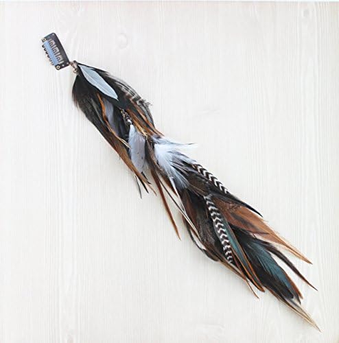 Natural Woodland Feather Extension Hair Clip