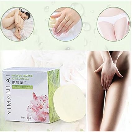Amazon Com Yimanlai Active Enzyme Crystal Soap Areola Bleaching