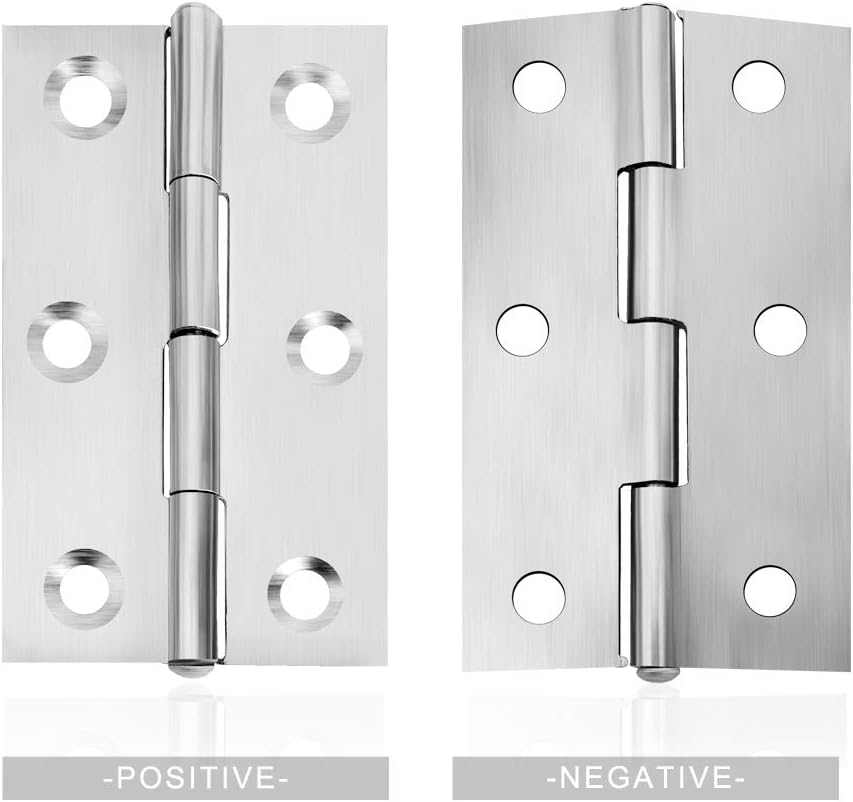 Cabinet Gate Closet Door Hinge Furniture Hardware Folding Butt Hinge Long 55x33MM - Image 3