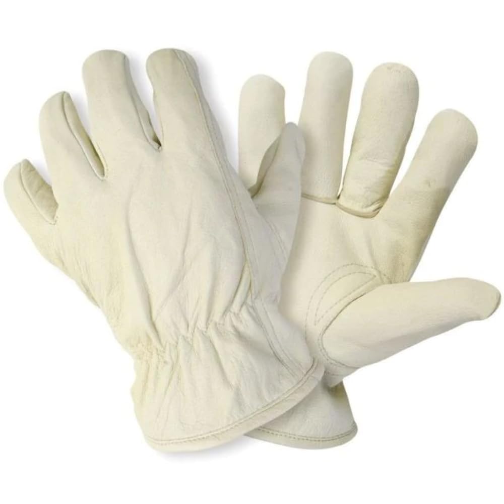 Large Briers Cream Professional Ultimate Lined Leather Gardening Gloves