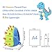 OFUN Toddler Dinosaur Backpack, 13'' Dinosaur Toys Bag & Cute Cartoon Schoolbag Waterproof, Preschool Backpack Book Bag for Boys Girls