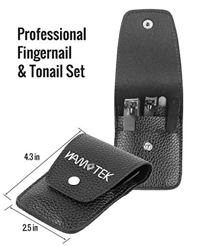 Nail Clippers Set for Men & Women, Stainless Steel Fingernail & Toenail Clippers, Manicure & Pedicure Kits. - Thumbnail 6
