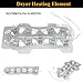 Heating Element for Samsung Dryer Replacement DC47-00019A Dryer Heating Element for Samsung DV419AEW/XAA, DV42H5200EF/A3, DV50F9A6EVW/A2, DV405ETPAWR/AA Dryers