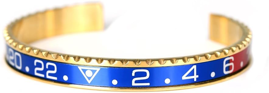 BeiChong Fashion Stainless Steel Cuff Speedometer Bracelet