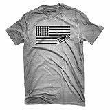 Off-Camber Apparel American Flag Jeep Cherokee XJ shirt Ash Gray Made in USA t-shirt America Jeeper
