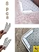 ENESHQ Rug Grippers 8 pcs + Bonus Gel Pads 3 pcs - Anti Curling & Non Slip Rug Pad - Washable AND Reusable