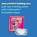 Cottonelle Flushable Wipes for Kids, 8 Flip-Top Packs, 45 Toddler Wipes per Pack, 45 Count (Pack of 8) (360 Wipes Total)
