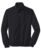 Joe's USA Men's Lightweight Jacket-XL-Black