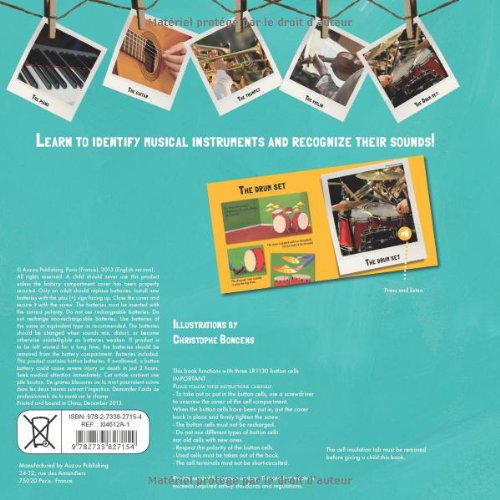 Musical Instruments My Little Sound Book (My Little Sound Books) on