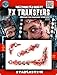 Tinsley Transfers STAPLESTEIN / STAPLES - Film Quality Realistic 3D Prosthetic Makeup FX Transfer. Apply With Water.