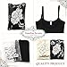 Camellias Women Seamless Firm Body Control Bodysuit Thong Body Shaper Slimmer Shapewear Black, SZ7095-Black-XL
