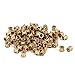 Nrpfell M3 x 3mm Female Thread Brass Knurled Threaded Insert Embedment Nuts 100PCS