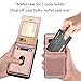 Galaxy S10 Case, Galaxy S10 Card Holder Case, LakiBeibi Premium Leather Folio Flip Galaxy S10 Wallet Case with Card Slots Shock-Absorbing Protective Case for Samsung Galaxy S10 (2019) - Rose Gold