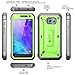 Galaxy S6 Active Case, SUPCASE Full-body Rugged Holster Case with Built-in Screen Protector for Samsung Galaxy S6 Active 2015 Release Will Not Fit Galaxy S6 Unicorn Beetle PRO Series - Retail Package (Green/Gray)