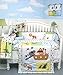 SoHo Noah Ark Baby Crib Nursery Bedding 13 pcs included Diaper Bag with Changing Pad & Bottle Case