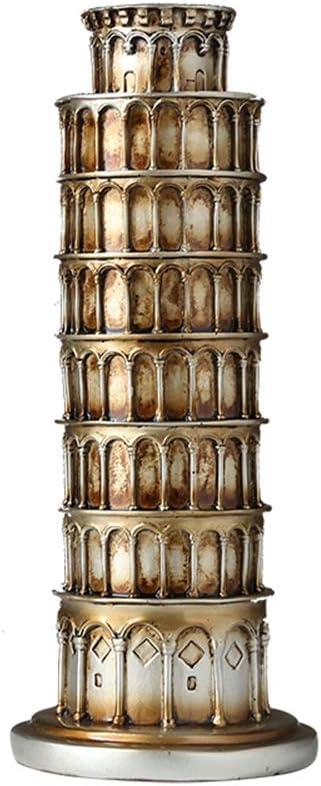SDBRKYH Leaning Tower of Pisa Model, Leaning Tower Sculpture World Classic Architectural Model Italian Pisa Souvenir Artwork