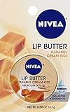 NIVEA Lip Butter, Caramel Cream, 0.59 Ounce