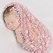 Fashion Newborn Photo Props14 Colors to Choose from Floral Lace Layers (Pink)