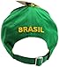 Rhinox Brasil 2014 World Cup Yellow/Green Adjustable Buckle Hat/Cap