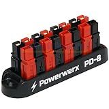 Valley Enterprises Powerwerx 8 Position Power Distribution Block for use with Anderson Powerpole Connectors 15/30/45 Amp PD-8