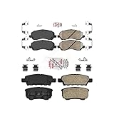 AmeriBRAKES Front Rear Ceramic Disc Brake Pads Kit