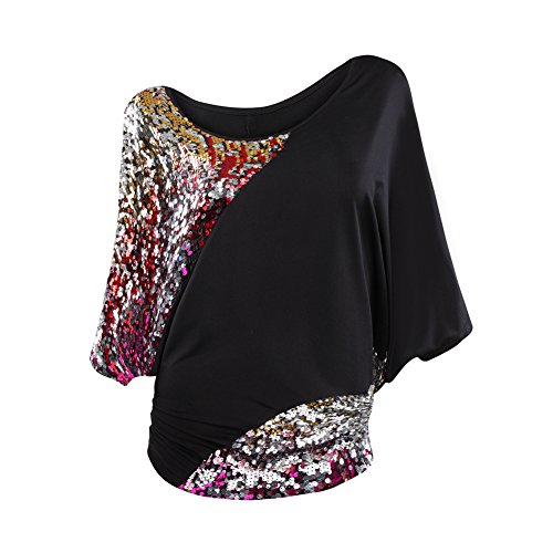 batwing sparkly top
