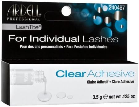 Ardell LashTite Eyelash Adhesive, Clear 0.125 oz by Ardell