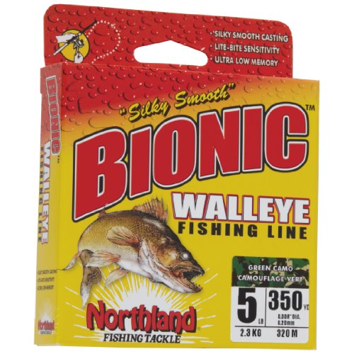 Northland Tackle BW350-7-GC Bionic Fishing line Bait, Green Camo, 7lb