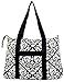 Ever Moda Damask Tote Bag X-Large