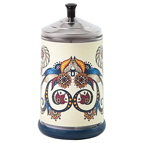 Salon Skins Decorative Barbicide Jar Wrap Tattoo Wrap Home Garden Jars