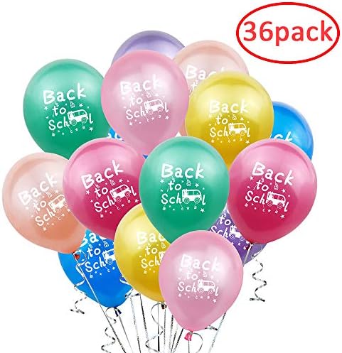Back to School Balloons Decorations, First Day of School Decorations Supplies, Classroom Decor Welcome Back to School Party Decorations
