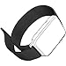 FARSIC Wrist Band for 42mm - Magnet Lock, No Buckle Needed, Soft, Smooth - Stainless Steel Link Bracelet Strap Replacement Wrist Band - Black