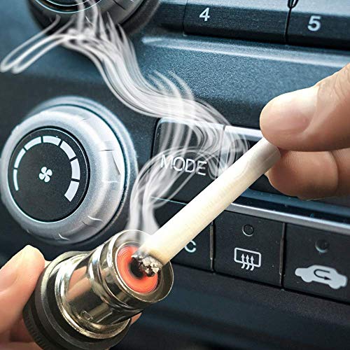 BREADEEP Car Cigarette Lighter DC 12V, Universal Auto Cigarette Lighter Replacement Socket Plug for Car, Boat, Truck, RV, ATV - Thumbnail 2