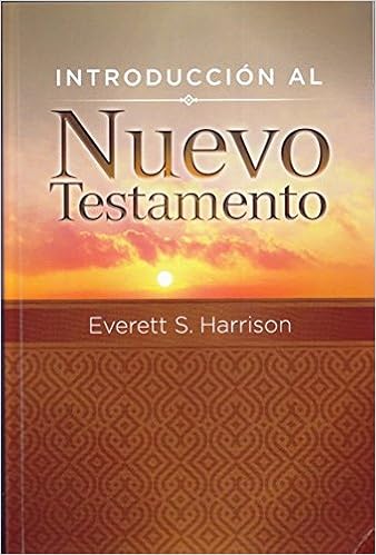 Amazon Com Introduccion Al Nuevo Testamento 9781558832459 Harrison Everett F Books